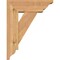 Ekena Millwork Traditional Traditional Smooth Bracket w/ Offset Brace, Western Red Cedar, 5 1/2"W x 14"D x 18"H BKT0604X14X18TRA01SWR - alternate 2